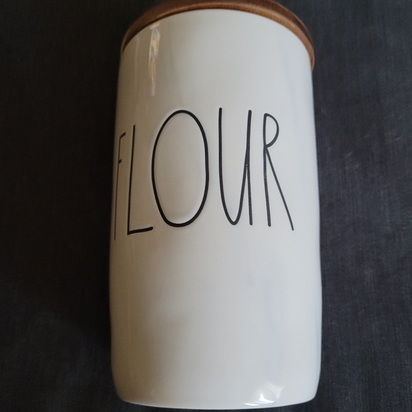 Rae Dunn Kitchen Rae Dunn Marbled Ceramic Flour Canister Poshmark